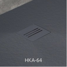 Поддон из литого мрамора 80x80 см Radaway Kyntos C Anthracite HKC8080-64