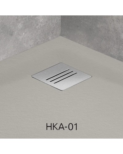 Поддон из литого мрамора 80x80 см Radaway Kyntos A Cemento HKA8080-74