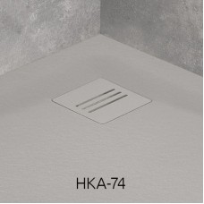 Поддон из литого мрамора 80x80 см Radaway Kyntos A Cemento HKA8080-74