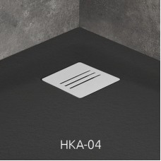 Поддон из литого мрамора 80x80 см Radaway Kyntos A Black HKA8080-54