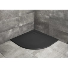 Поддон из литого мрамора 90x90 см Radaway Kyntos A Black HKA9090-54