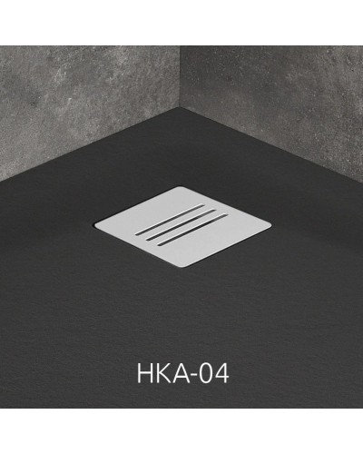 Поддон из литого мрамора 100x100 см Radaway Kyntos A Black HKA100100-54