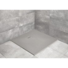 Поддон из литого мрамора 80x80 см Radaway Kyntos C Cemento HKC8080-74