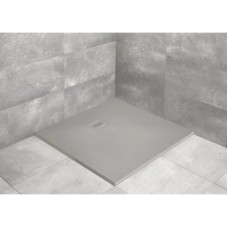 Поддон из литого мрамора 80x80 см Radaway Kyntos C Cemento HKC8080-74