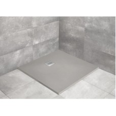 Поддон из литого мрамора 80x80 см Radaway Kyntos C Cemento HKC8080-74