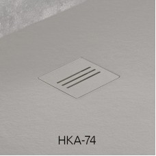 Поддон из литого мрамора 80x80 см Radaway Kyntos C Cemento HKC8080-74