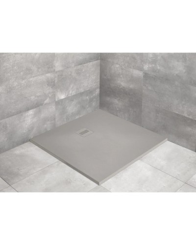 Поддон из литого мрамора 90x90 см Radaway Kyntos C Cemento HKC9090-74