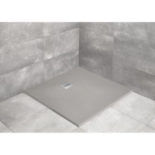 Поддон из литого мрамора 100x100 см Radaway Kyntos C Cemento HKC100100-74