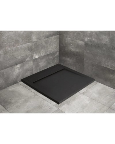 Поддон из литого мрамора 80x80 см Radaway Teos C Black HTC8080-54