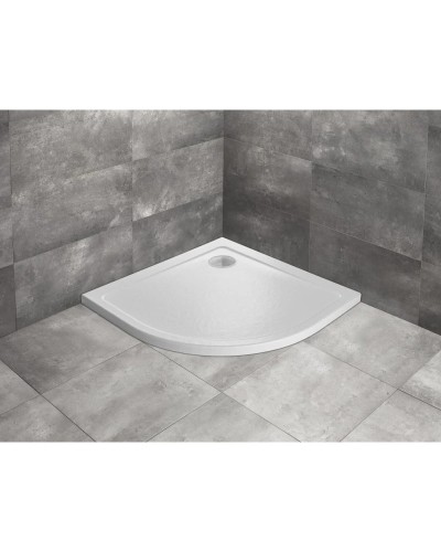 Акриловый поддон 80x80 см Radaway Doros A Stone White SDRA8080-01-04S