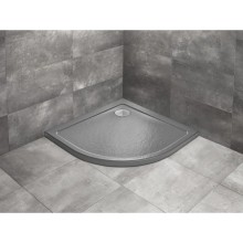 Акриловый поддон 80x80 см Radaway Doros A Stone Anthracite SDRA8080-01-64S