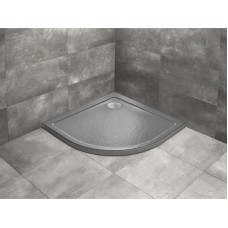 Акриловый поддон 80x80 см Radaway Doros A Stone Anthracite SDRA8080-01-64S