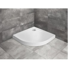 Акриловый поддон 80x80 см Radaway Doros A Compact Stone White SDRA8080-05-04S