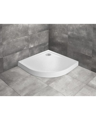 Акриловый поддон 80x80 см Radaway Doros A Compact Stone White SDRA8080-05-04S