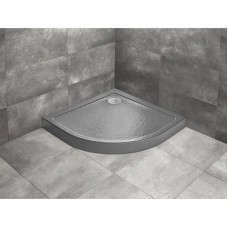 Акриловый поддон 80x80 см Radaway Doros A Compact Stone Anthracite SDRA8080-05-64S