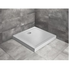 Акриловый поддон 90x90 см Radaway Doros C Compact Stone White SDRC9090-05-04S