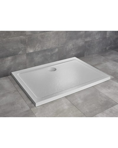 Акриловый поддон 110x80 см Radaway Doros D Stone White SDRD1180-01-04S