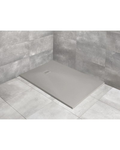 Поддон из литого мрамора 110x80 см Radaway Kyntos F Cemento HKF11080-74