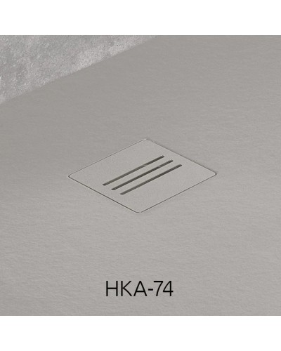 Поддон из литого мрамора 110x80 см Radaway Kyntos F Cemento HKF11080-74