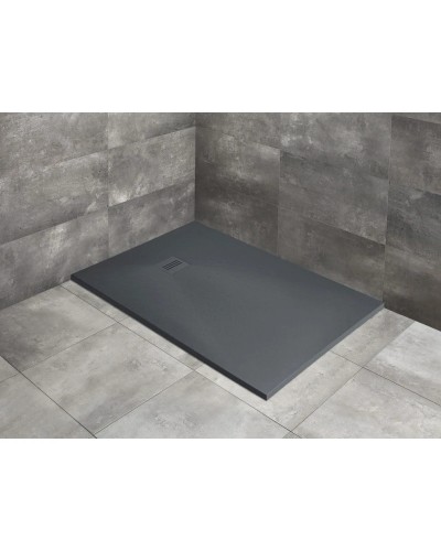 Поддон из литого мрамора 120x100 см Radaway Kyntos F Anthracite HKF120100-64