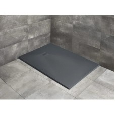 Поддон из литого мрамора 140x80 см Radaway Kyntos F Anthracite HKF14080-64