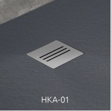 Поддон из литого мрамора 210x90 см Radaway Kyntos F Anthracite HKF21090-64