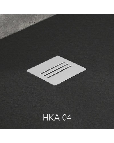 Поддон из литого мрамора 140x100 см Radaway Kyntos F Black HKF140100-54