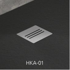 Поддон из литого мрамора 210x70 см Radaway Kyntos F Black HKF21070-54