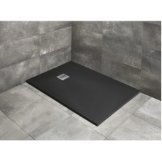 Поддон из литого мрамора 210x80 см Radaway Kyntos F Black HKF21080-54