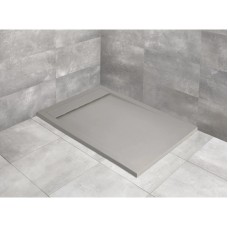 Поддон из литого мрамора 110x80 см Radaway Teos F Cemento HTF11080-74