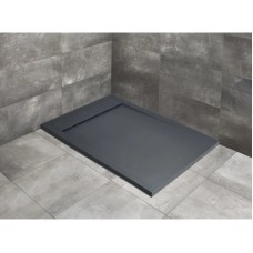 Поддон из литого мрамора 160x70 см Radaway Teos F Anthracite HTF16070-64