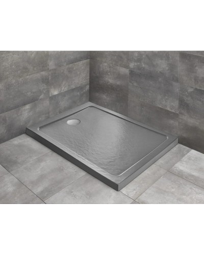 Акриловый поддон 100x80 см Radaway Doros F Stone Anthracite SDRF1080-01-64S