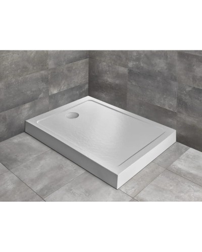 Акриловый поддон 90x70 см Radaway Doros F Compact Stone White SDRFP9070-05-04S