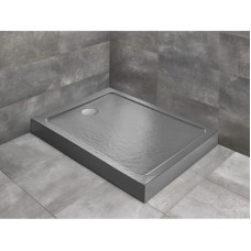 Акриловый поддон 120x70 см Radaway Doros F Compact Stone Anthracite SDRFP1270-05-64S