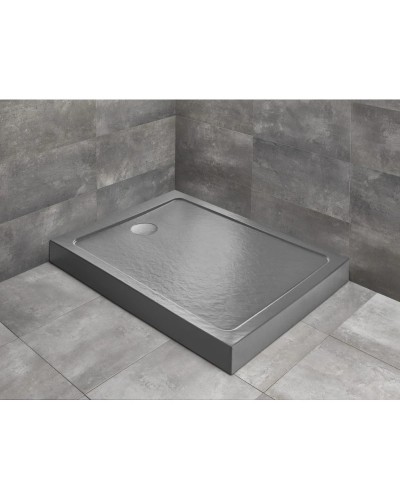 Акриловый поддон 120x90 см Radaway Doros F Compact Stone Anthracite SDRFP1290-05-64S