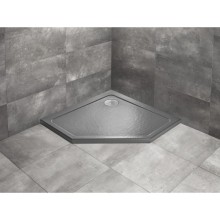 Акриловый поддон 100x100 см Radaway Doros PT Stone Anthracite SDRPT1010-01-64S