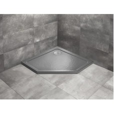Акриловый поддон 100x100 см Radaway Doros PT Stone Anthracite SDRPT1010-01-64S