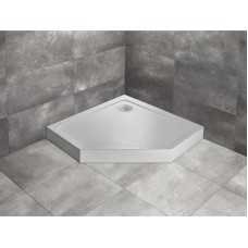 Акриловый поддон 80x80 см Radaway Doros PT Compact Stone White SDRPT8080-05-04S