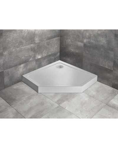 Акриловый поддон 100x100 см Radaway Doros PT Compact Stone White SDRPT1010-05-04S