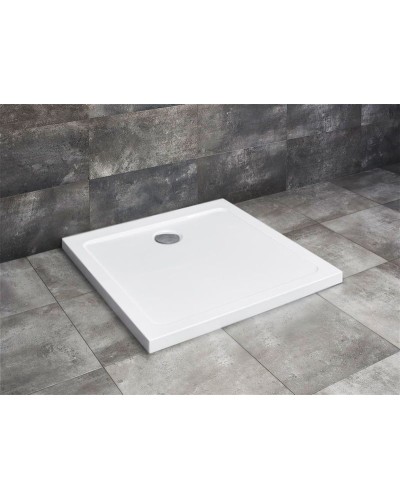 Акриловый поддон для душа Radaway Doros C 80x80x5 белый