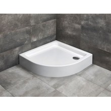 Акриловый поддон для душа Radaway Laros A Compact 85x85x17 белый
