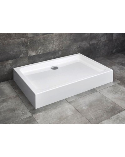 Акриловый поддон для душа Radaway Laros D Compact 90x100x17 белый