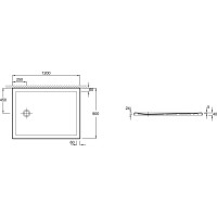 Керамический поддон 120х90 см Jacob Delafon Kyreo ENP903-00