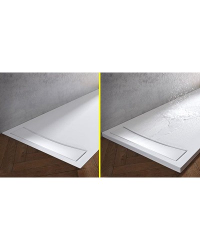 Душевой поддон из материала Flight Jacob Delafon Flight Neus 120x80 Белый