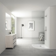 Душевой поддон из литого мрамора 80х80 см Vincea VST-4SQ8080W