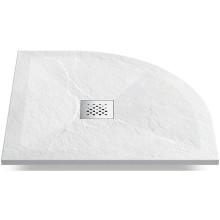 Душевой поддон из литого мрамора 90х90 см Vincea VST-4SQ9090W