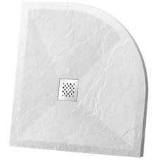 Душевой поддон из литого мрамора 90х90 см Vincea VST-4SQ9090W