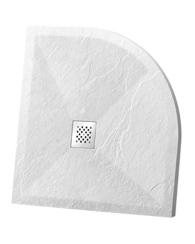 Душевой поддон из литого мрамора 90х90 см Vincea VST-4SQ9090W