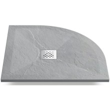 Душевой поддон из литого мрамора 90х90 см Vincea VST-4SQ9090G