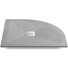 Душевой поддон из литого мрамора 90х90 см Vincea VST-4SQ9090G